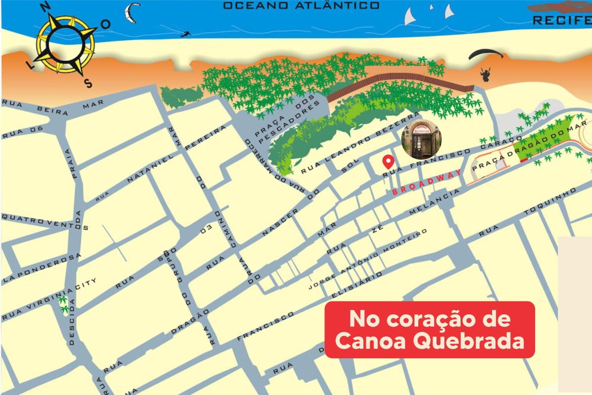 Pousada Alternativa Canoa Quebrada Zewnętrze zdjęcie